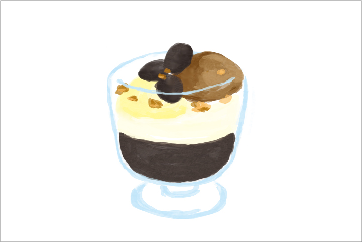 珈琲ゼリーパフェはじめました！