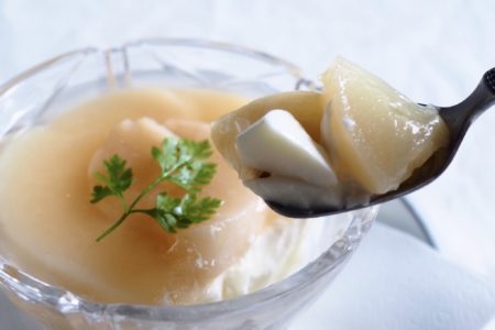 ［7/23］期間限定 白桃のパンナコッタ